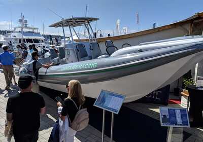 HYFOIL Marine Presents 14-Passenger Commercial 28' and a 22' Electric Vessel at 2021 Newport International Boat Show