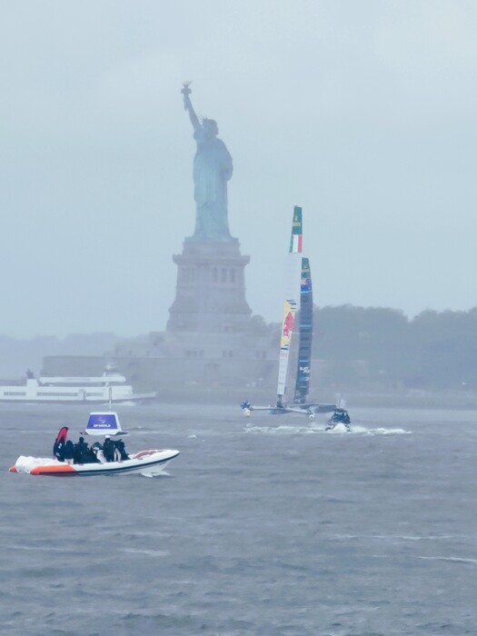 HYFOIL Marine Supports SailGP NYC with VIP Guest Chaser Boats