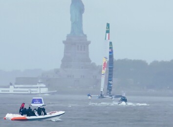 HYFOIL Marine Supports SailGP NYC with VIP Guest Chaser Boats