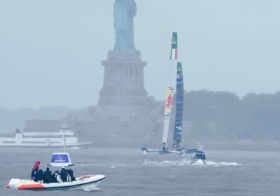 HYFOIL Marine Supports SailGP NYC with VIP Guest Chaser Boats